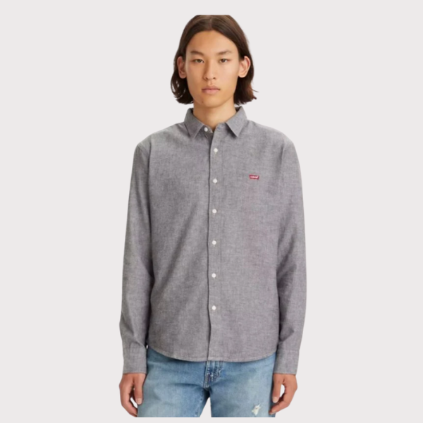 CAMISA LEVI'S® BATTERY SLIM AGATE BLACK HOMBRE