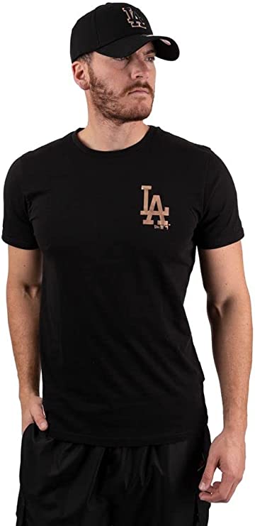 Camiseta LA Dodgers Wordmark – Los Angeles Béisbol – Hombre – Manga Corta – Oficial