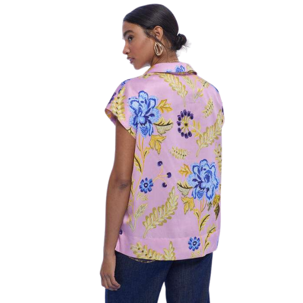 BLUSA LOLA CASADEMUNT FLORAL MUJER