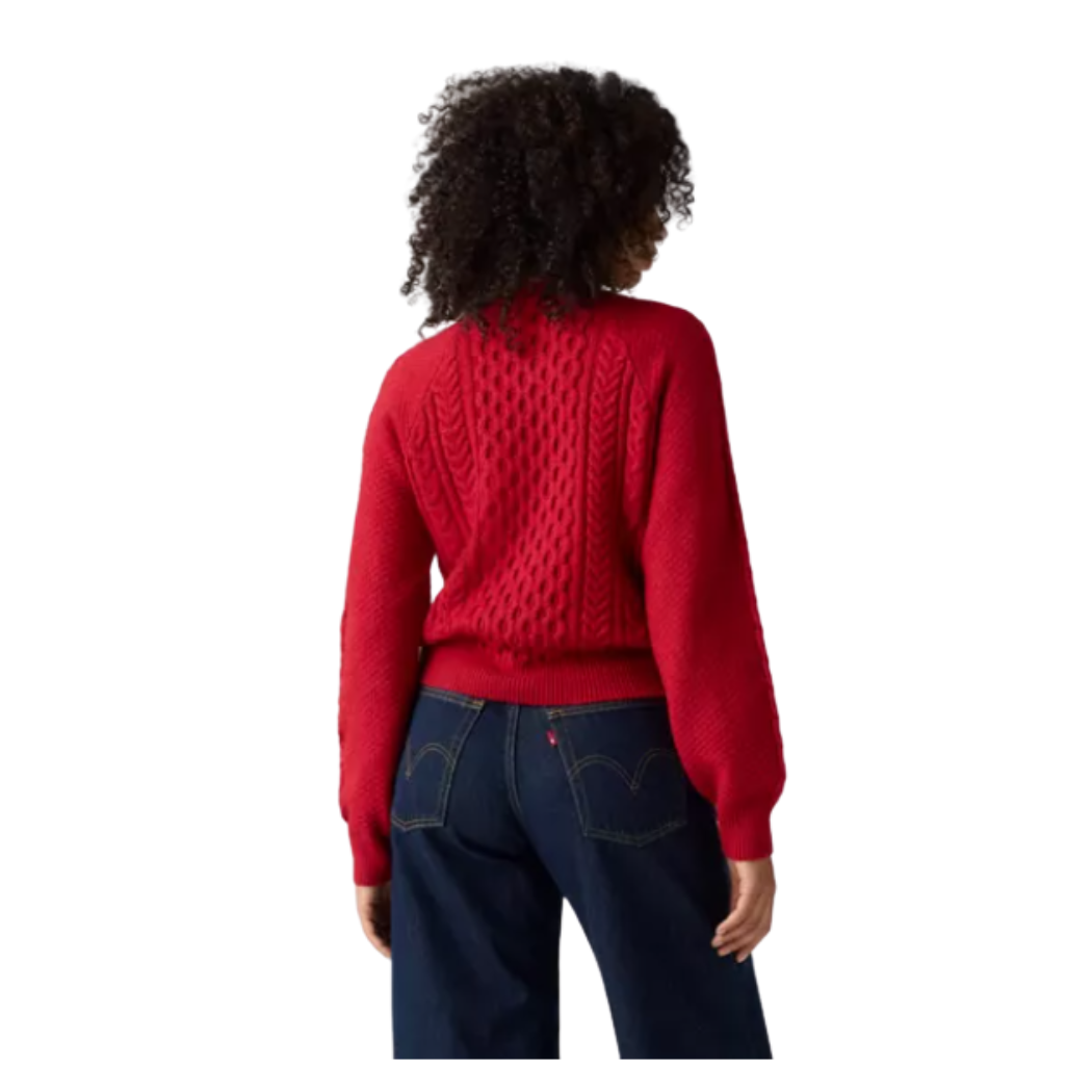 JERSEY LEVI'S® JOLIE CABLE CREWNECK MUJER