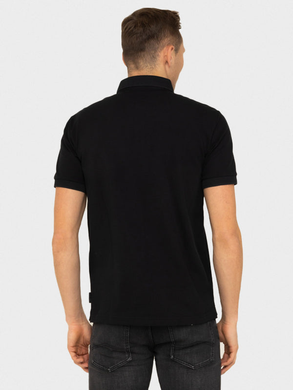 POLO ARMANI EXCHANGE DOUBLE BLACK