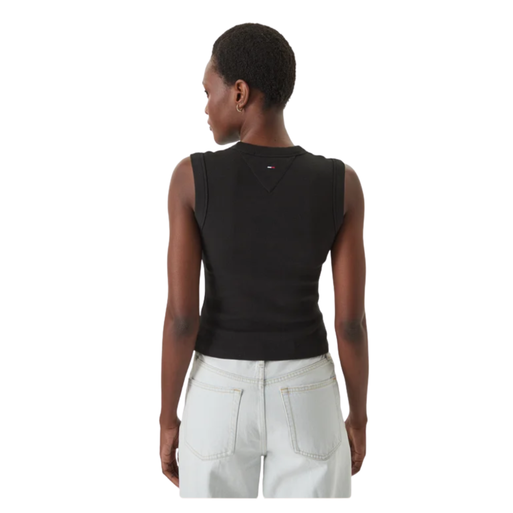 CAMISETA TOMMY JEANS SLIM LOGO MUJER