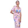 VESTIDO LOLA CASADEMUNT SATEN FLORAL MUJER