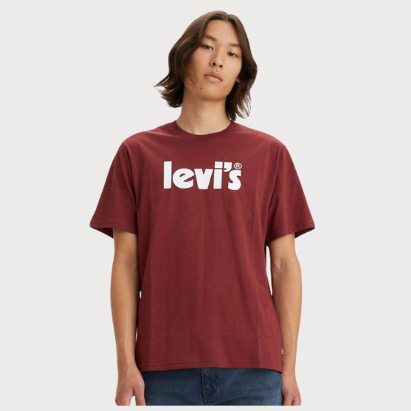 CAMISETA LEVI'S® RELAXED POSTER PORT BLACK HOMBRE