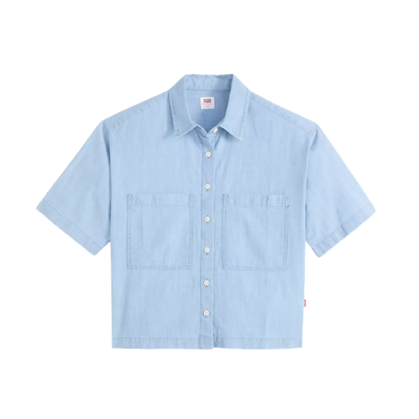 CAMISA LEVIS® HARLIE SS CROPPED MUJER