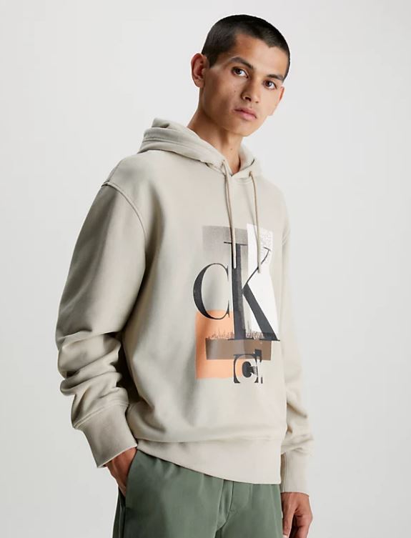 SUDADERA CALVIN KLEIN CONNECTED  HOMBRE