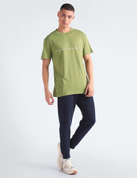 CAMISETA CALVIN KLEIN LOGO REPEAT HOMBRE