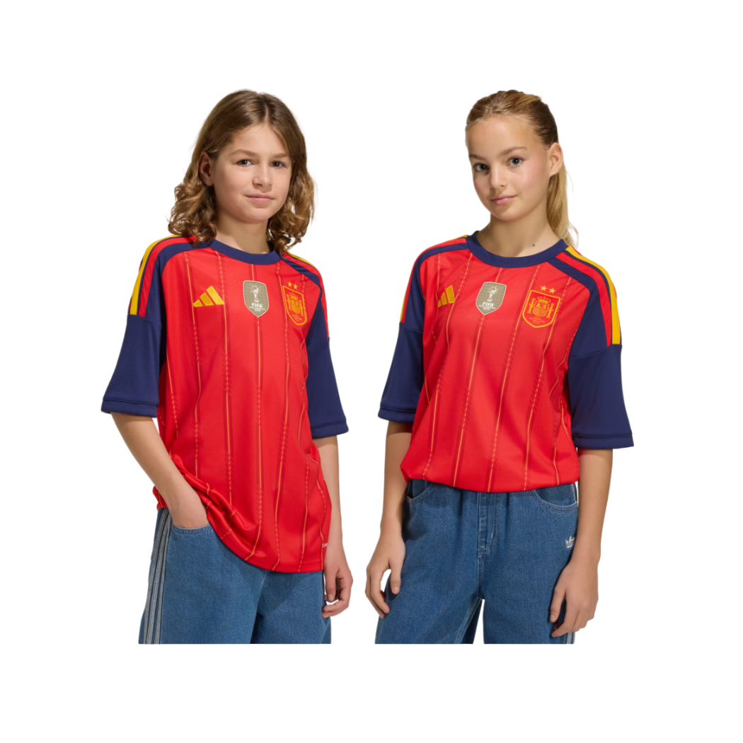 CAMISETA ADIDAS ESPAÑA 26 2 ESTRELLAS JUNIOR