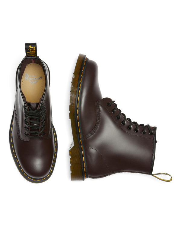 BOTAS DR. MARTENS 1460 BURGUNDY SMOOTH  MUJER