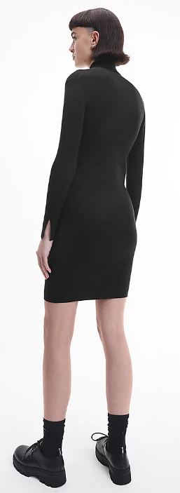VESTIDO TIGHT SWEATER ROLL CALVIN KLEIN MUJER