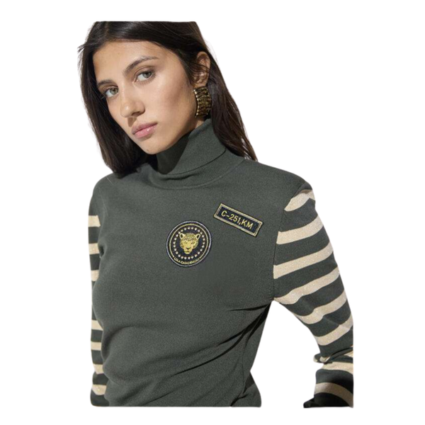 JERSEY LOLA CASADEMUNT RAYAS LUREX MUJER