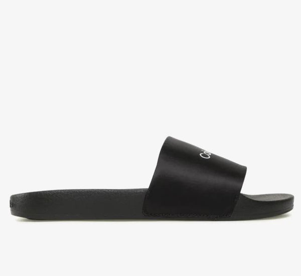 CHANCLA SLIDE SATIN CALVIN KLEIN MUJER