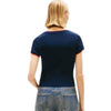 CAMISETA TOMMY JEANS SLIM BADGE MUJER