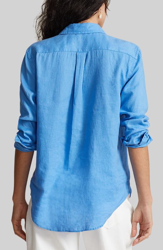 CAMISA POLO RALPH LAUREN SLEEVE-BUTTON MUJER