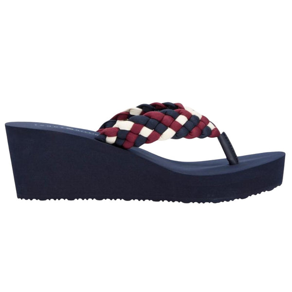 CHANCLA TOMMY HILFIGER WEDGE MUJER