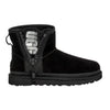 BOTAS UGG CLASSIC MINI ZIPPER TAPE LOGO  MUJER