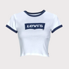 CAMISETA LEVI'S® GRAPHIC RINGER BLUE MUJER