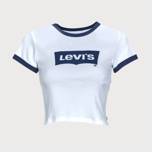 CAMISETA LEVI'S® GRAPHIC RINGER BLUE MUJER