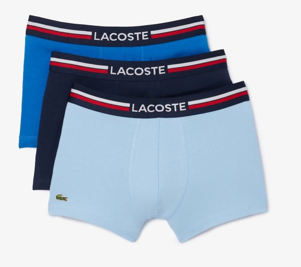 BOXER LACOSTE PACK 3 COURTS HOMBRE