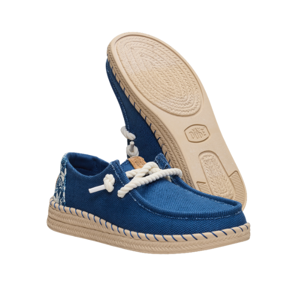 ZAPATO DUDE WENDY ESPADRILLE HIBISCUS MUJER