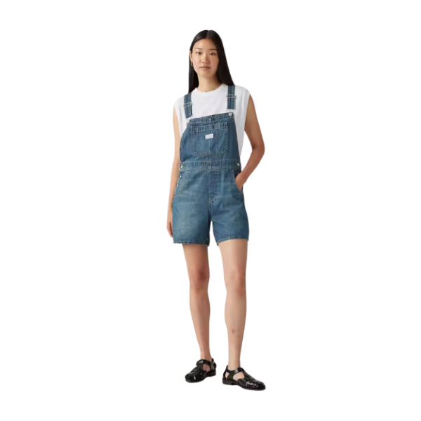 PETO CORTO LEVI'S® UTILITY SHORTALL MUJER