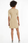 VESTIDO CALVIN KLEIN WOVEN LABEL MUJER