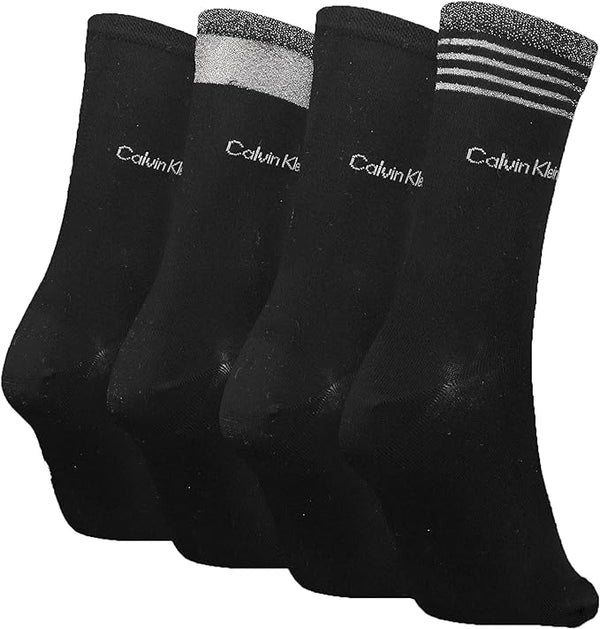 CALCETINES 4P LUREX CALVIN KLEIN MUJER