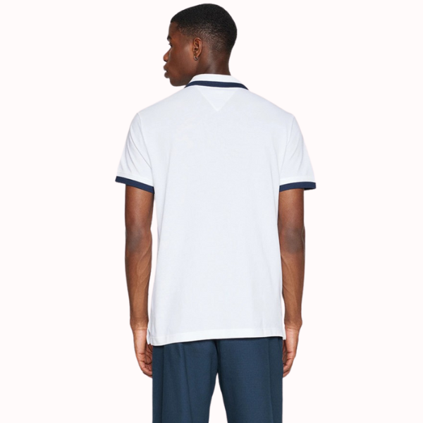 POLO TOMMY JEANS REG SOLID TIPPED HOMBRE