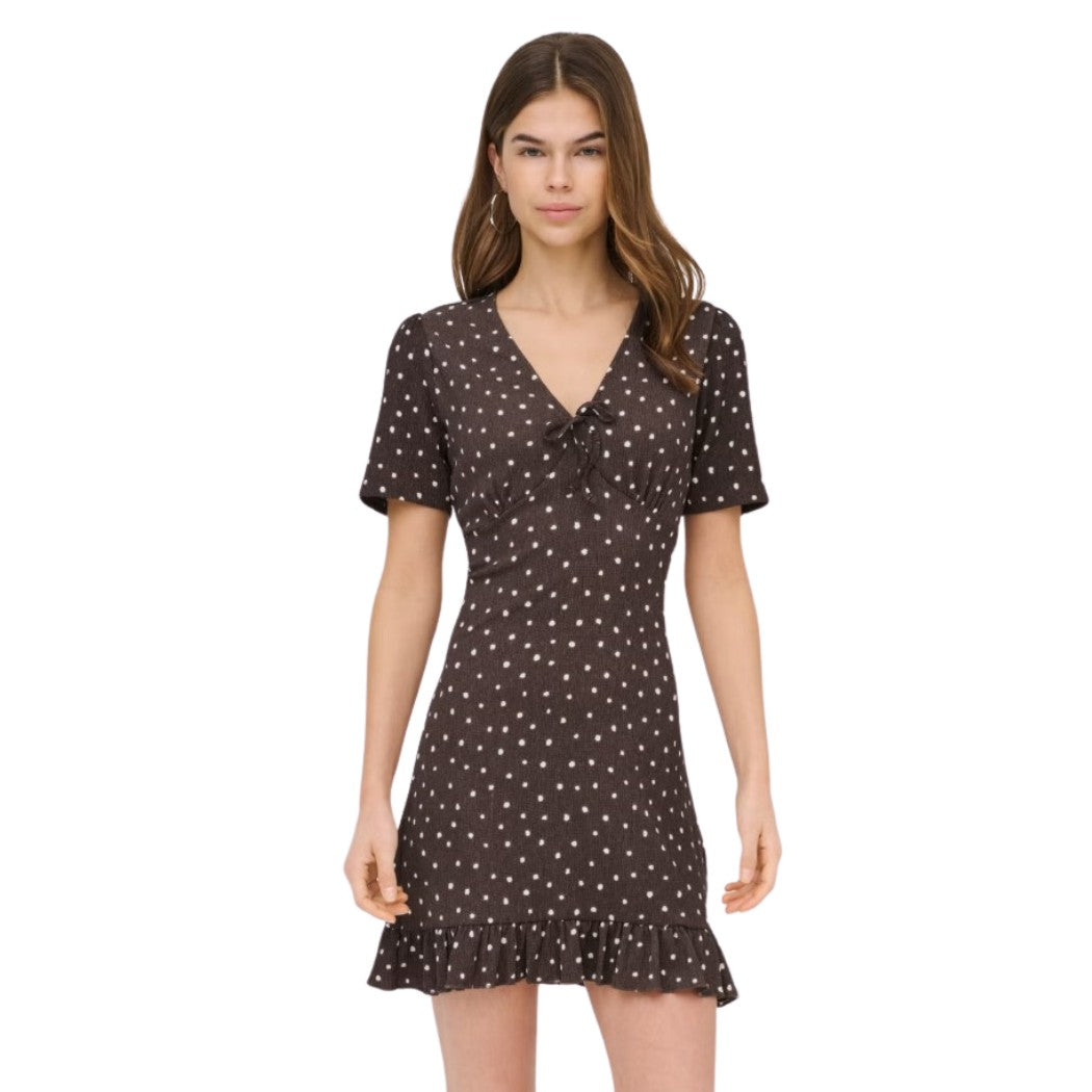 VESTIDO ONLY ONLMOLLY S/S V-NECK JRS NOOS