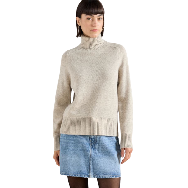 JERSEY ECOALF CAQUI MUJER