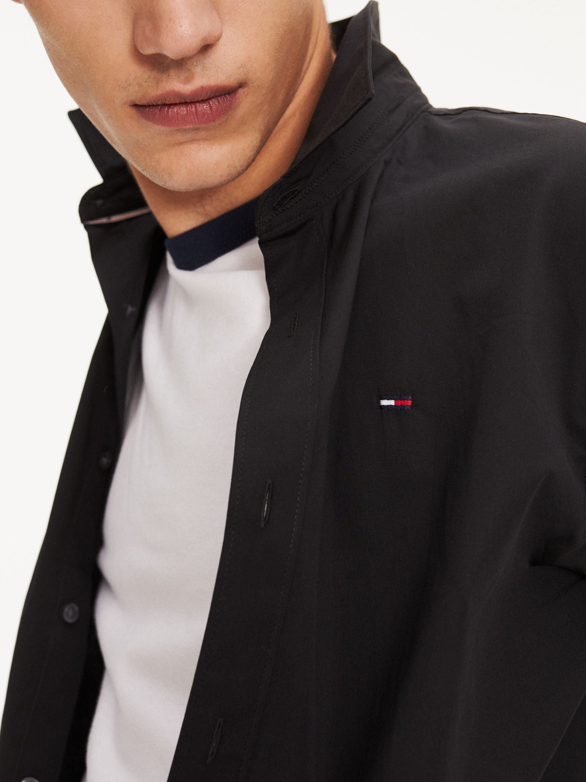 CAMISA TOMMY HILFIGER  BLACK