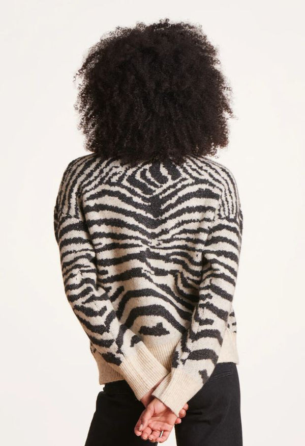 JERSEY LA FEE MARABOUTEE ZEBRE MUJER