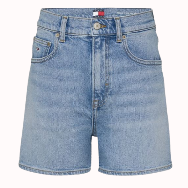 BERMUDA TEJANA TOMMY JEANS MOM MUJER