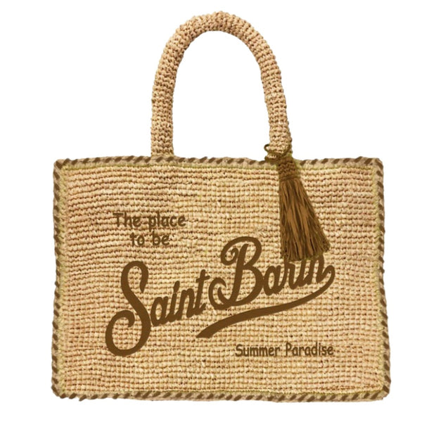 BOLSO SAINT BARTH RAFFIA VANITY MUJER