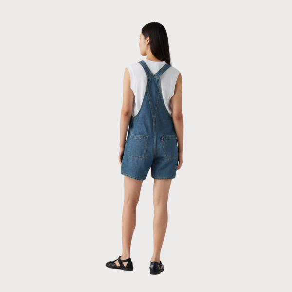 PETO CORTO LEVI'S® UTILITY SHORTALL MUJER