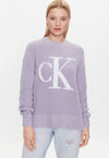 JERSEY  INTARSIA LOOSE CALVIN KLEIN MUJER