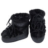 BOTAS ICON LOW BLACK DE PELO SINTÉTICO