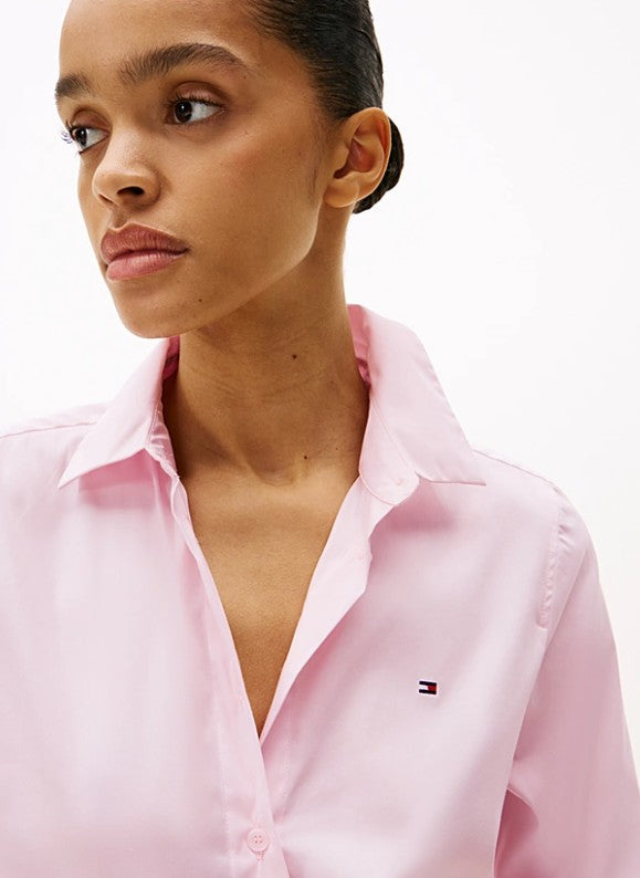 CAMISA TOMMY HILFIGER ESS POPLIN MUJER