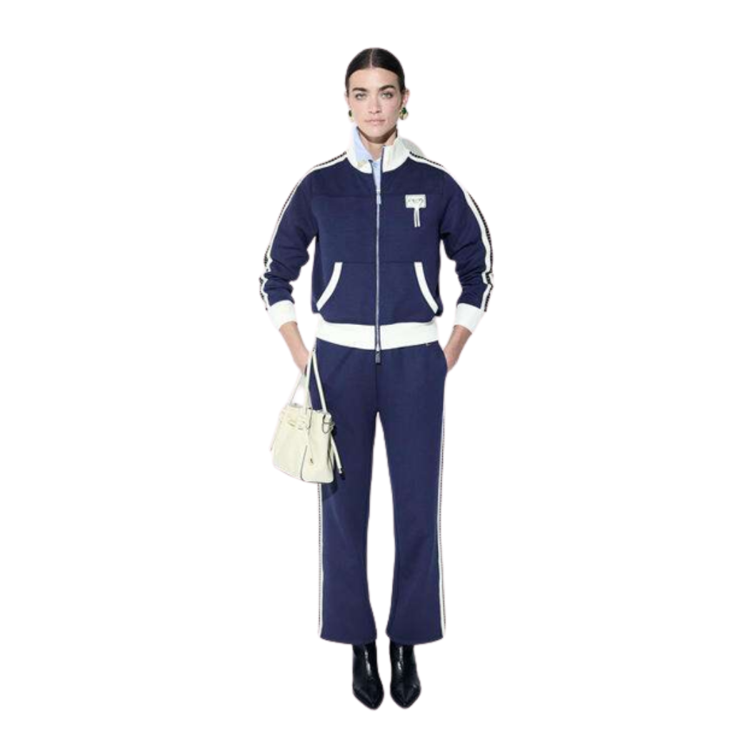 SUDADERA LOLA CASADEMUNT BANDA LATERAL MUJER