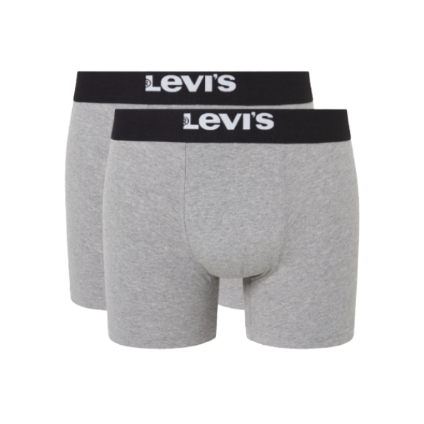 BOXER LEVI'S® SOLID BASIC ORGANIC 2P  HOMBRE