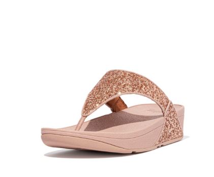 SANDALIA FITFLOP LULU GLITTER TOE MUJER