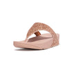 SANDALIA FITFLOP LULU GLITTER TOE MUJER