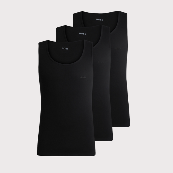 CAMISETA INTERIOR HUGO BOSS 3P HOMBRE