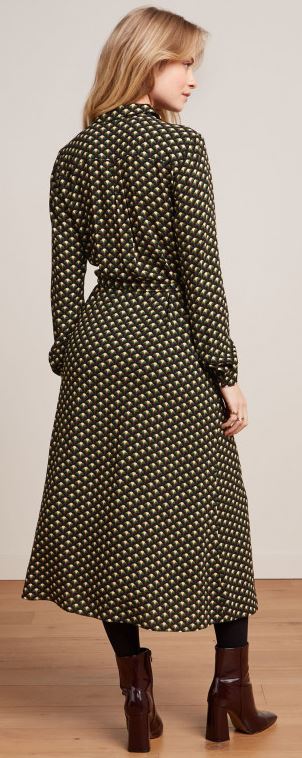 VESTIDO KING LOUIE OLIVE MAYFIELD MUJER