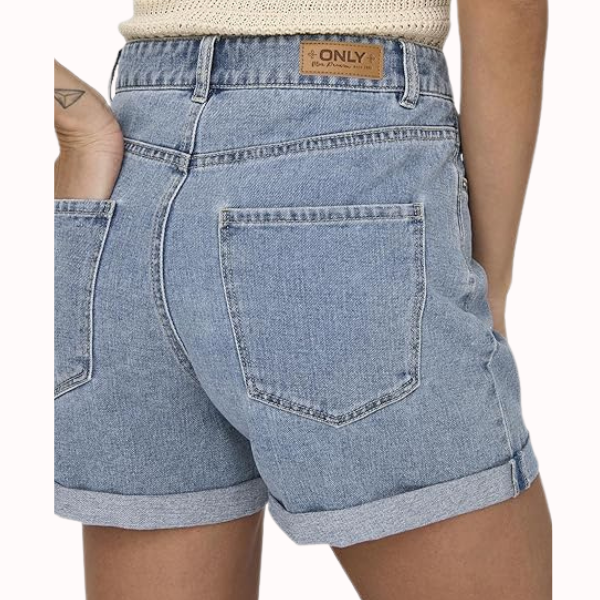 SHORT ONLY ONLVEGA HW MOM DENIM MUJER