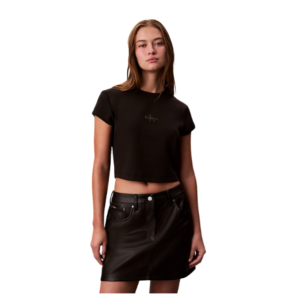 CAMISETA CALVIN KLEIN BABY RIB MUJER