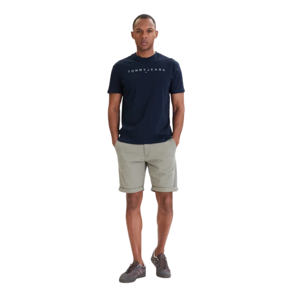 CAMISETA TOMMY JEANS REG LINEAR HOMBRE