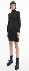 VESTIDO TIGHT SWEATER ROLL CALVIN KLEIN MUJER