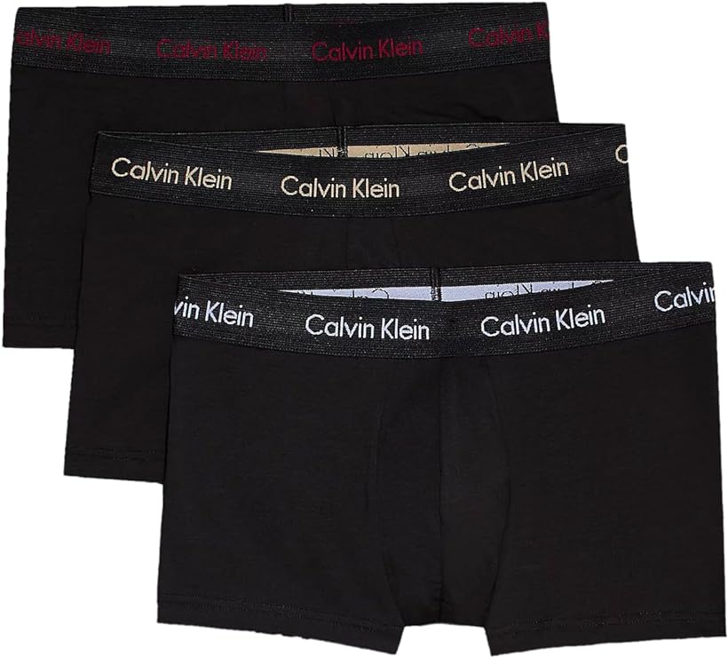 TRUNK 3PK CALVIN KLEIN LOW RISE HOMBRE