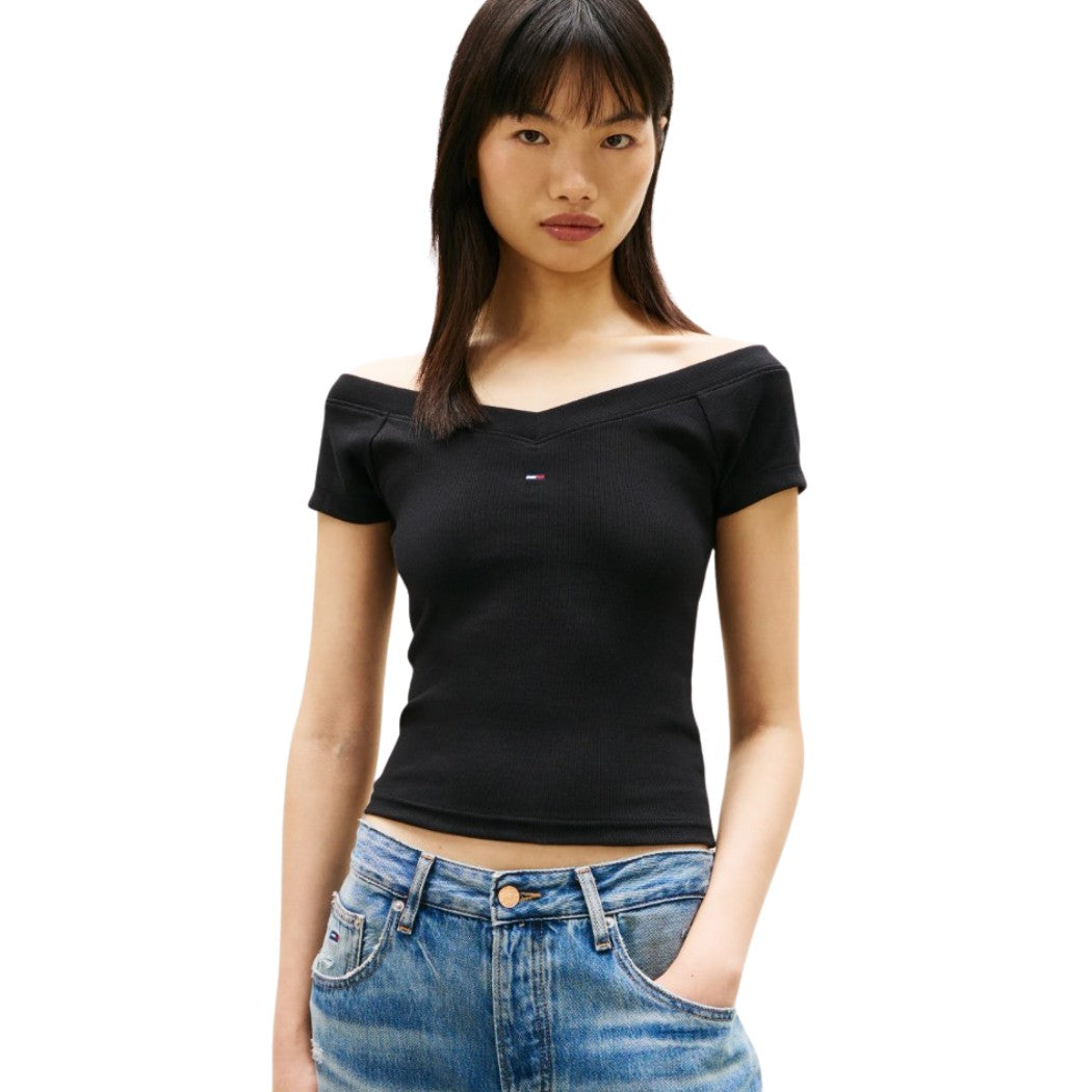 TOP TOMMY JENAS OFF SHOULDER MUJER